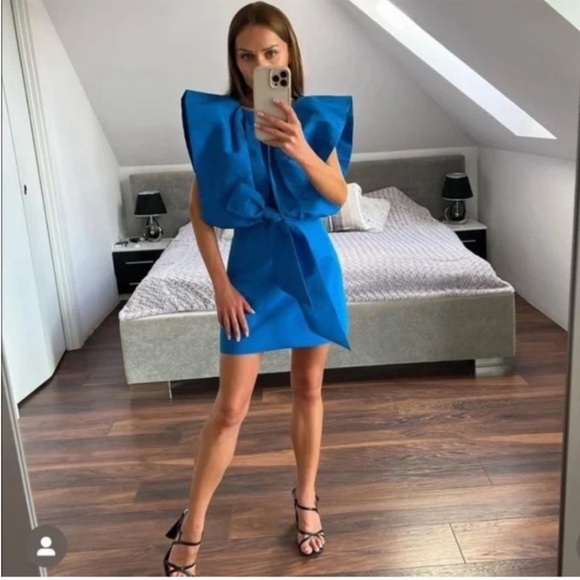 BLOGGERS FAVORITE zara voluminous dress LIMITED EDITION - Picture 11 of 15